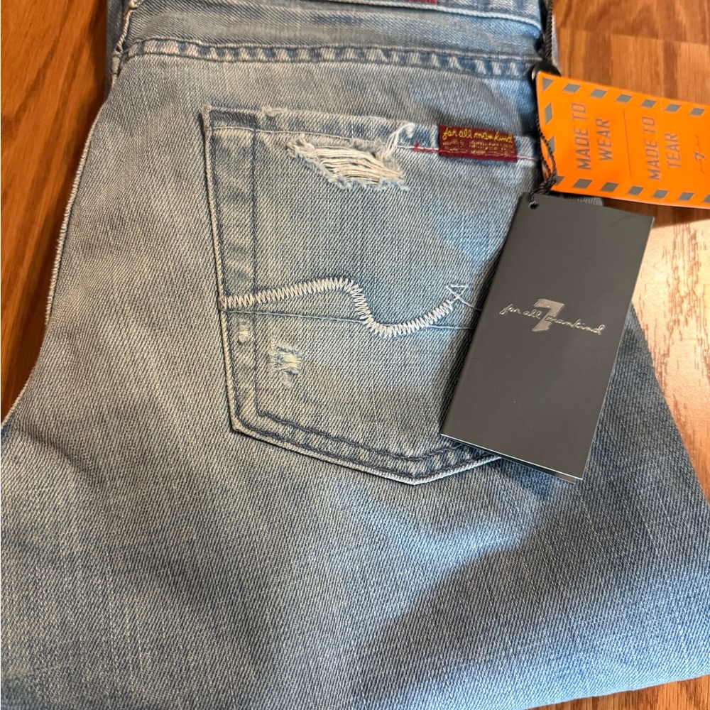 7 For All Mankind Classic Blue Denim Jeans